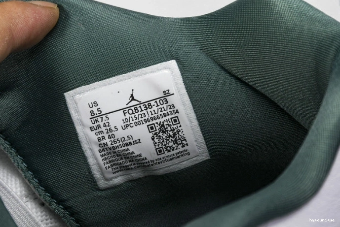 HYPE Jordan FQ8138-103 Air Oxidized 4 Green 0712